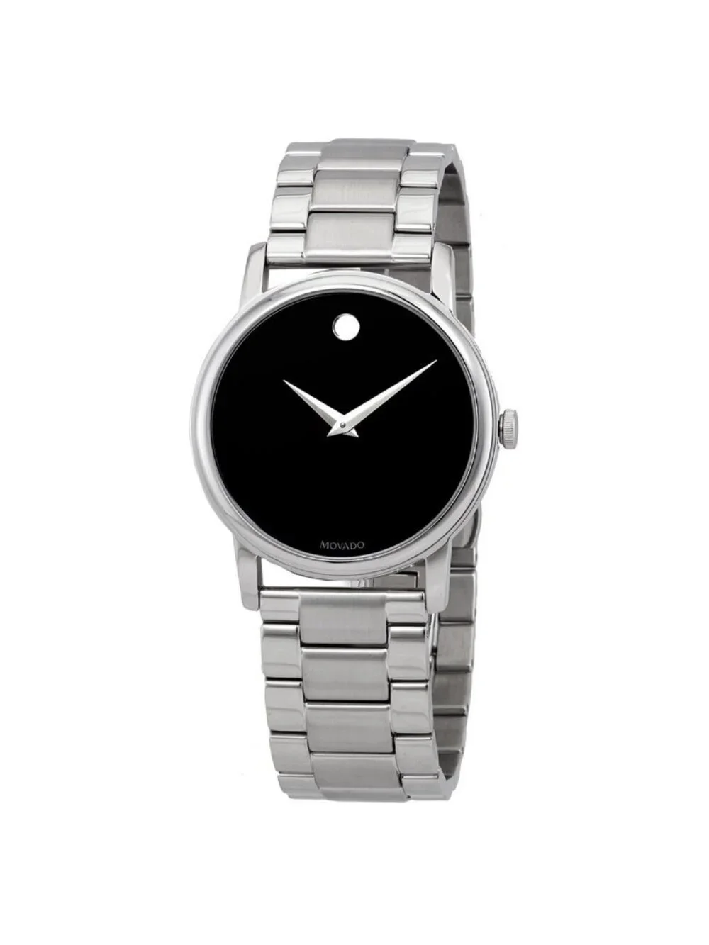 NWT Movado Classic Museum Quartz Black Dial Men's Watch